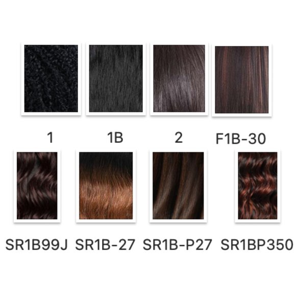 RCTP203 Lillian Mane Concept Lace Front Wig HD Transparent Long Curly Hair Side - Picture 5 of 5